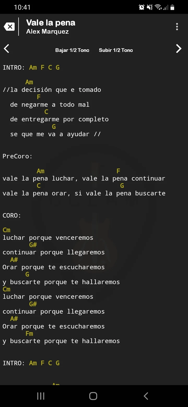 Cancionero Cristiano L.A.M screenshot