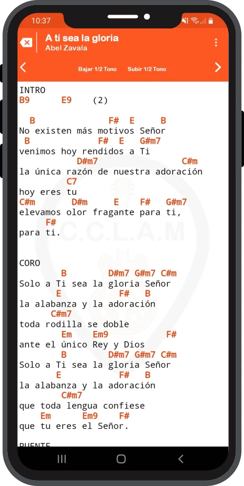 Cancionero Cristiano L.A.M screenshot